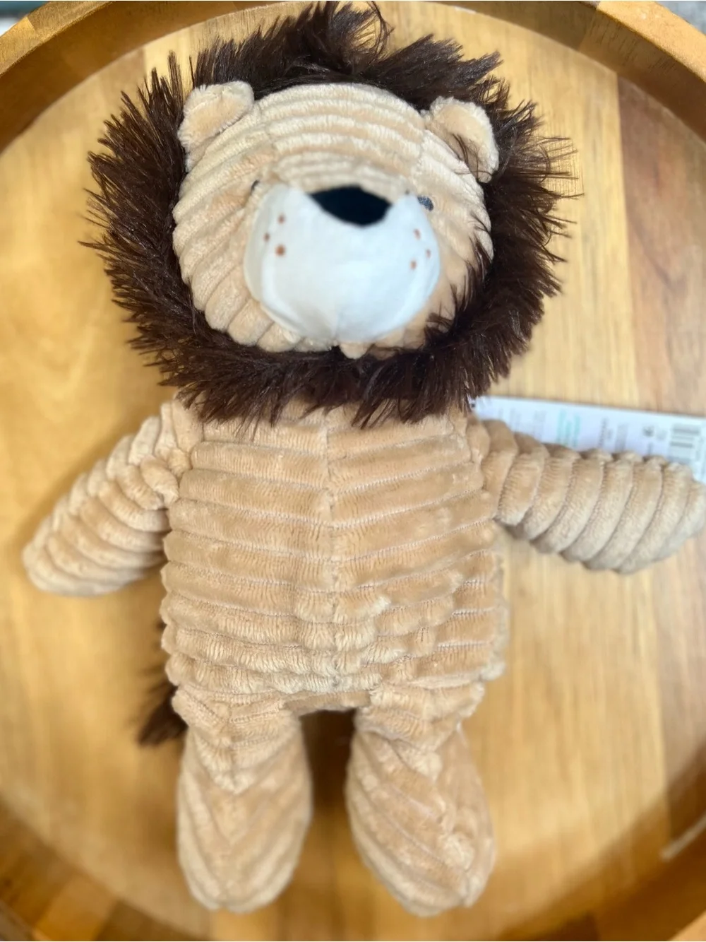 *3/$15 - Carter's Soft Lion Plush in Light Beige with Dark Brown Mane